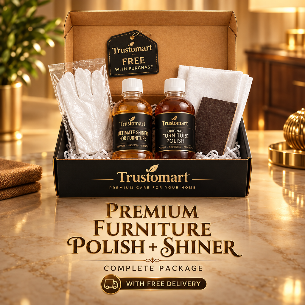 3-in-1 Premium Furniture Polish & Shiner Kit