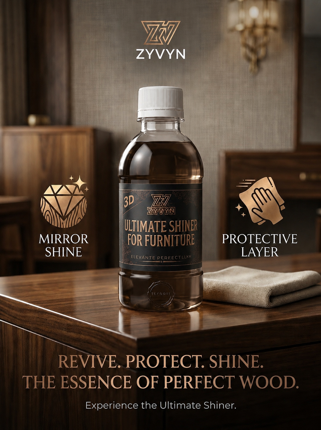 Ultimate Wood Shiner – Restore Luxury, Protect Forever